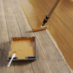 GoodHome Antique Pine Satin Floor Wood Varnish, 2.5L -Decor Pro Shop goodhome antique pine satin floor wood varnish 2 5l5059340486994 02i