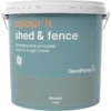 GoodHome Colour It Kinsale Matt Fence & Shed Stain, 9L