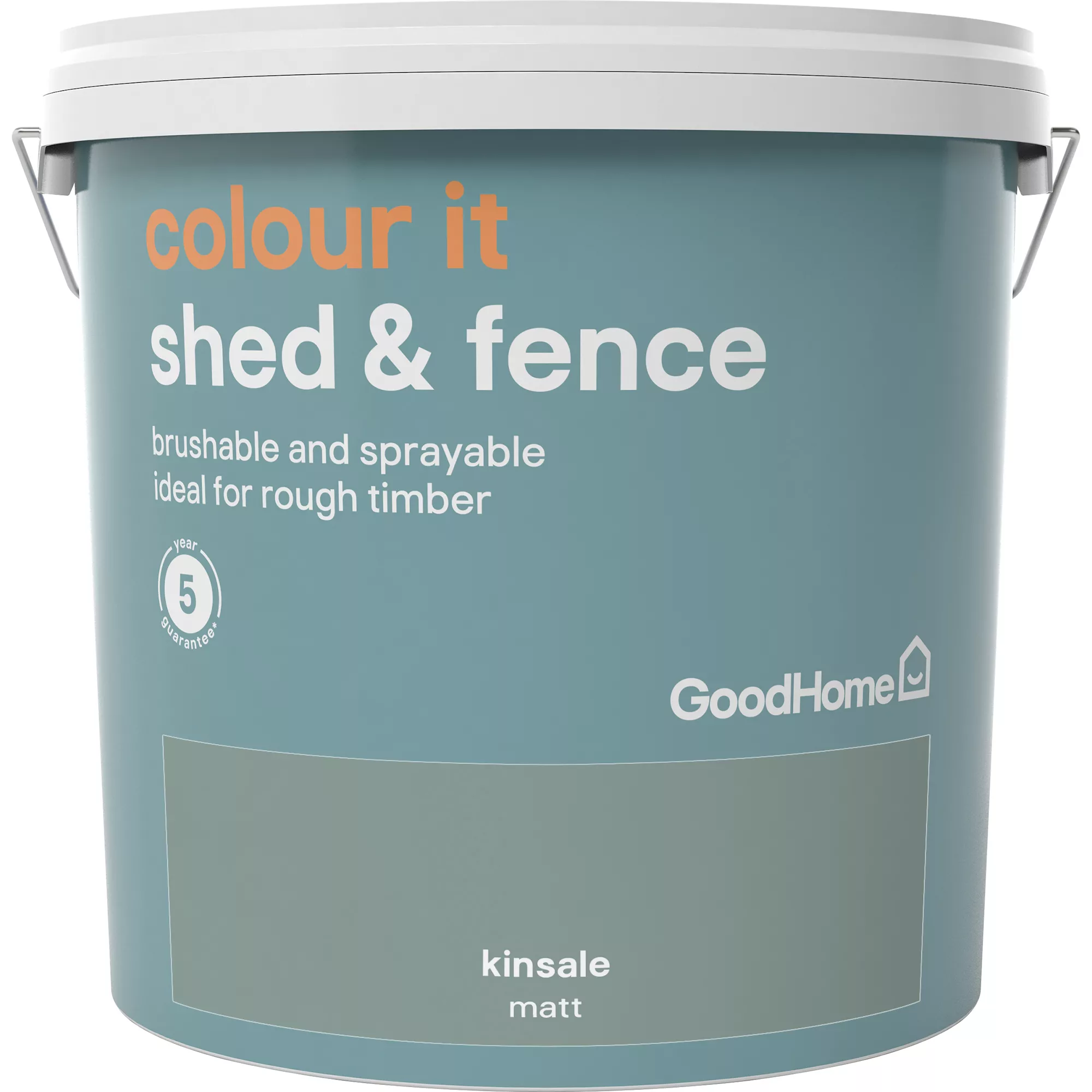 GoodHome Colour It Kinsale Matt Fence & Shed Stain, 9L 1 GoodHome Colour It Kinsale Matt Fence & Shed Stain, 9L