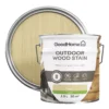 GoodHome Outdoor Clear Satin Quick Dry Wood Stain, 2.5L