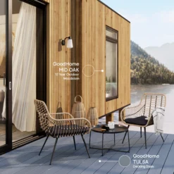 GoodHome Outdoor Mid Oak Satin Quick Dry Wood Stain, 750ml -Decor Pro Shop goodhome outdoor mid oak satin quick dry wood stain 750ml5059340297408 19i EN 2022