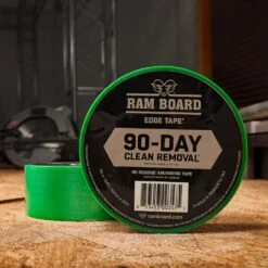 50mm X 50m Ram Board 90 Day Clean Removal Edge Tape -Decor Pro Shop h005430 B 02 0134