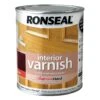 Ronseal Diamond Hard Deep Mahogany Gloss Wood Varnish, 0.25L