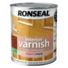 Ronseal Diamond Hard Medium Oak Matt Wood Varnish, 0.75L