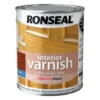 Ronseal Diamond Hard Medium Oak Satin Wood Varnish, 0.25L