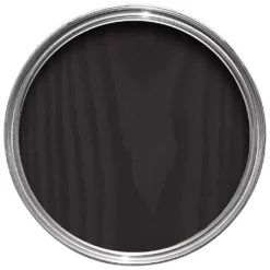 Ronseal Ebony Satin Wood Stain, 2.5L -Decor Pro Shop ronseal ebony satin wood stain 2 5l5010214886951 21c bq