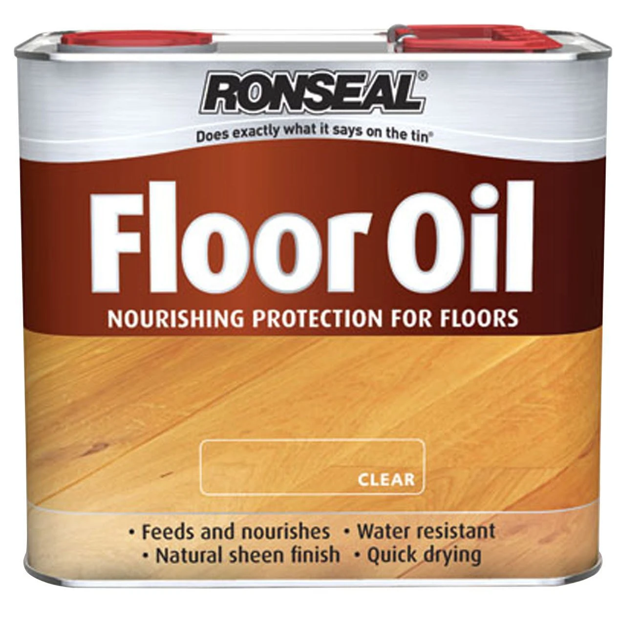 Ronseal Natural Soft Sheen Wood Oil, 2.5L 1 Ronseal Natural Soft Sheen Wood Oil, 2.5L