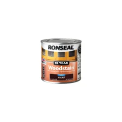 Ronseal Walnut Satin Wood Stain, 250ml