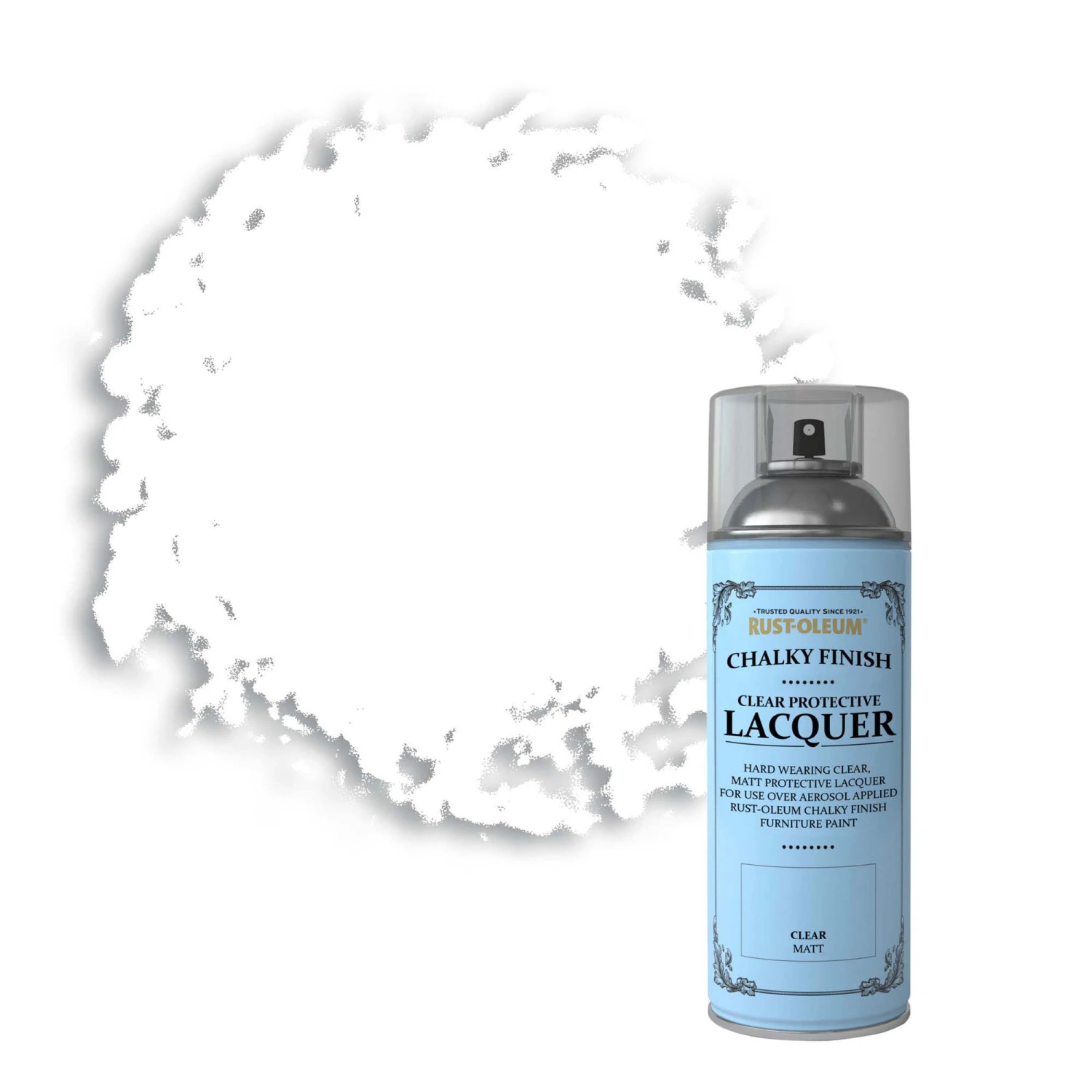 Rust-Oleum Furniture Paint Clear Matt Lacquer, 0.4L 1 Rust-Oleum Furniture Paint Clear Matt Lacquer, 0.4L