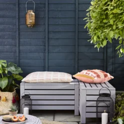 Rust-Oleum Garden Paint Evening Blue Matt Multi-surface Garden Paint, 400ml Spray Can -Decor Pro Shop rust oleum garden paint evening blue matt multi surface garden paint 400ml spray can5013296132008 01i bq