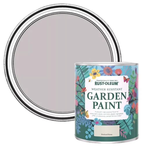 Rust-Oleum Garden Paint Portland Stone Matt Multi-surface Garden Paint, 750ml Tin -Decor Pro Shop rust oleum garden paint portland stone matt multi surface garden paint 750ml tin5013296131674 02c bq