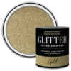 Rust-Oleum Ultra Shimmer Gold Glitter Effect Mid Sheen Multi-surface Topcoat Paint Glitter, 750ml